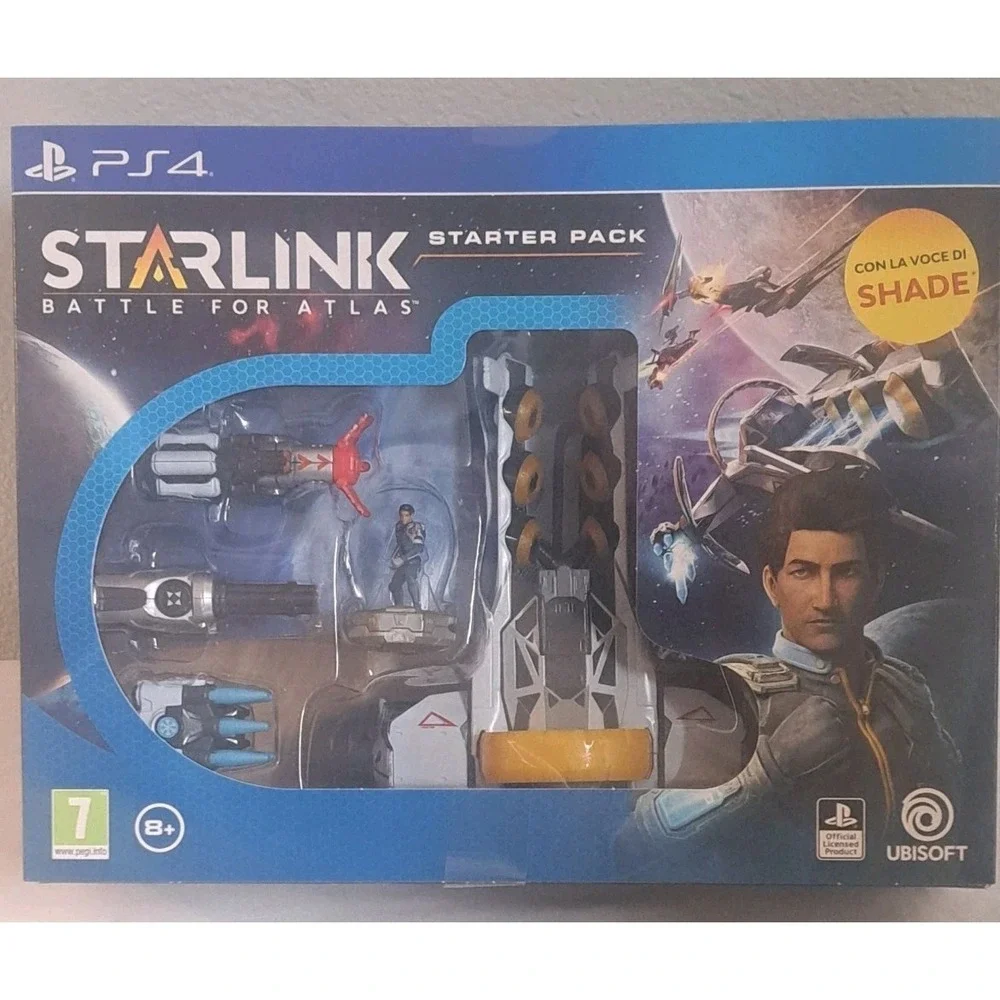 Starlink Battle for Atlas Starter Pack PS4 Complete Ship Pilot Weapons Ubisoft